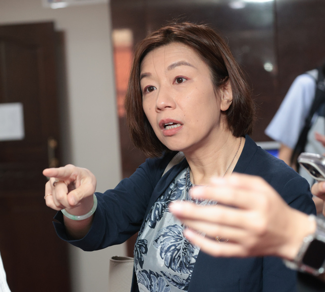 卫福部次长林静仪。（中时资料照，郭吉铨摄）