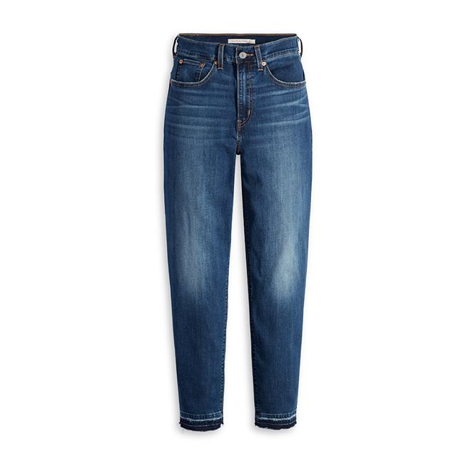 Levi's女款「高腰修身窄管凉感牛仔长裤」，为Performance Cool系列中的热卖单品，官网特价2854元。（Levi's提供／朱世凯台北传真）