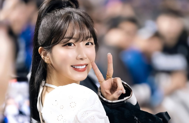 安芝儇为台湾球迷加油打气，希望大家不要放弃。（图／IG@wlgus2qh）