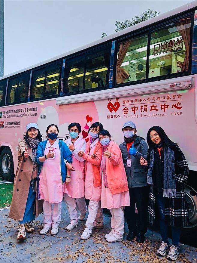 宇澄生技携手板桥江子翠捐血中心，举办「热血公益捐血活动」。（宇澄生技提供）