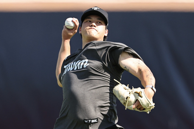 旅美投手莊陳仲敖。（圖／中職提供）