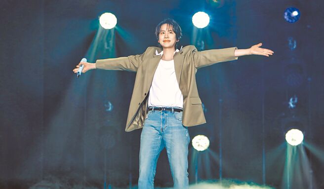 圭賢23日在台舉行第二場巡演，與粉絲們一起畫下完美的句點。（D-SHOW提供）