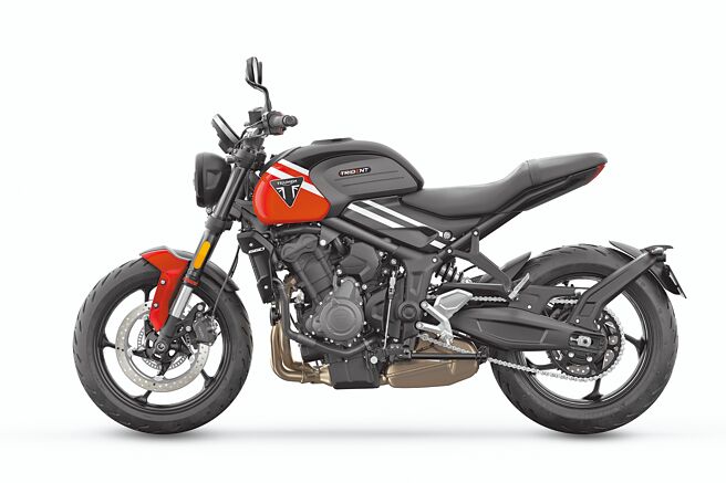 Triumph Trident 660小改款，售價39.9萬元。（安東貿易提供）