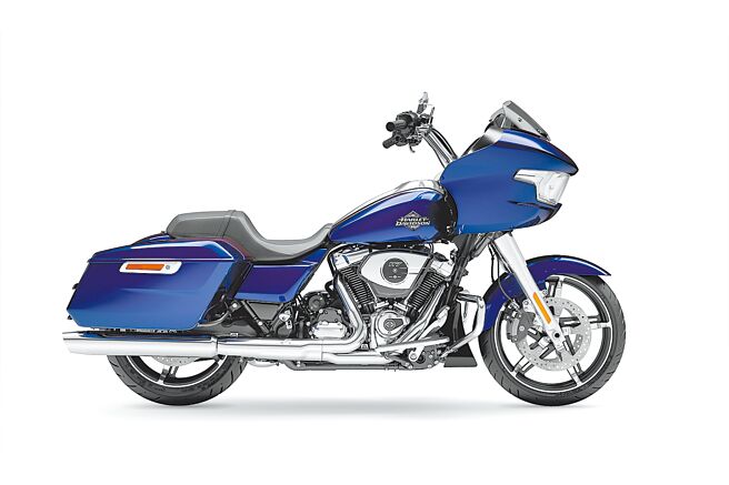 哈雷Grand American Touring重機系列CVO ROAD GLIDE。（哈雷提供）