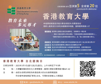 畢業生起薪近15萬台幣 報讀香港教育大學全攻略