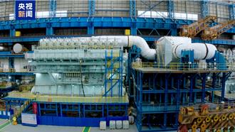 全球最大功率甲醇雙燃料船用發動機  陸自主研製亮相