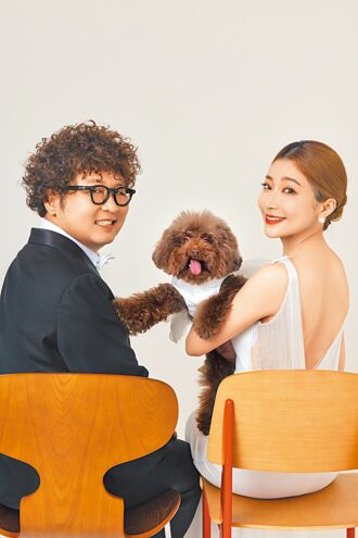 納豆依依拍婚紗照 毛孩同框祝福