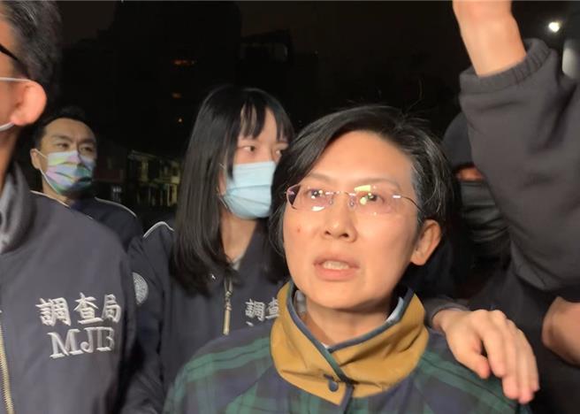 立委林岱桦涉及诈领助理费及收受非法政治献金，被高雄地检署谕知100万元交保，今日为说出「政治干预司法」一事致歉。（本报资料照片／郭良杰高雄传真）