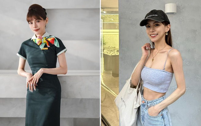 发发曾被夸是「真人版娜美」、「最正空姐」。（图／IG@piglettickle）