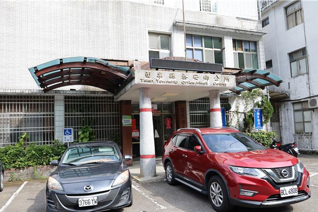 泰安鄉公所舊址現已停用。（謝明俊攝）