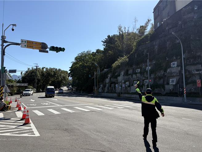 228連假桃園大溪、復興預估車流多，警方祭出交管措施民眾留意。（警方提供／呂筱蟬桃園傳真）