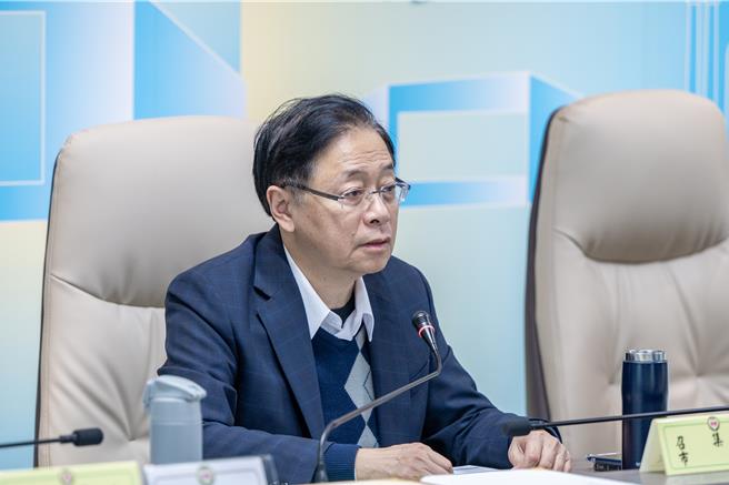 桃园市长张善政主持会议。（市府提供／蔡依珍桃园传真）