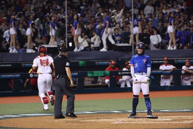 2局上部長遭到三振。（杜宜諳攝）