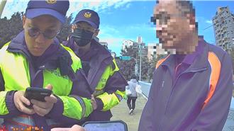 台中迷途男自稱退休副所長　遇善警安撫協助返家