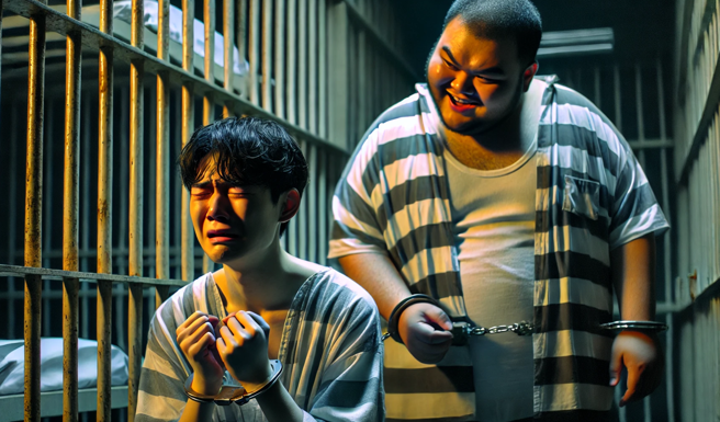 台中受刑人慘遭獄友性侵。（示意圖、與本案無關／AI生成）