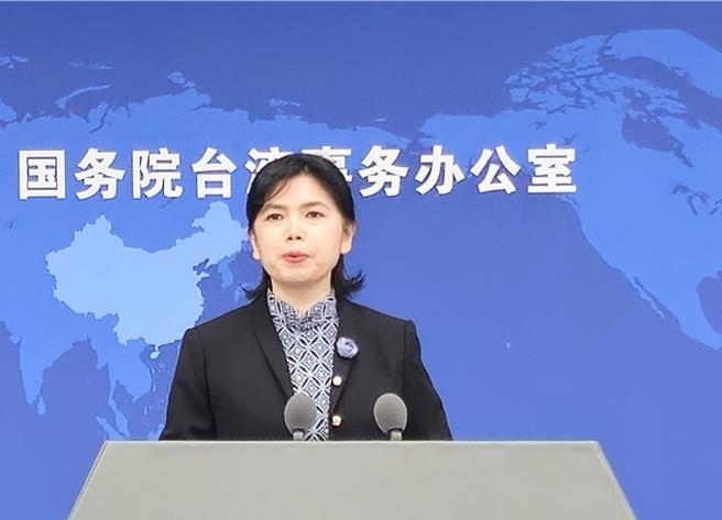 大陆国台办发言人朱凤莲。（蓝孝威摄）