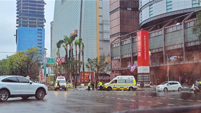台中新光三越2月13日发生气爆造成重大伤亡。（资料照片）