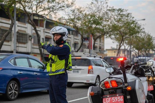 警政署要求各單位加強228假期交通疏導工作。(翻攝照片／林郁平台北傳真）