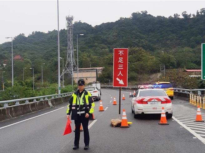 警政署要求各單位加強228假期交通疏導工作。(翻攝照片／林郁平台北傳真）