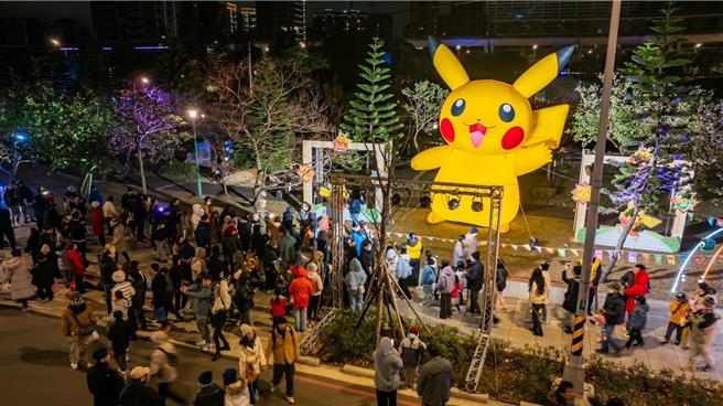 台湾灯会在桃园吸引超过2030万人次到访、创造270亿产值、灯会官网超过1500万人浏览，台湾灯会史上与最多IP结合的亲子盛会。(观旅局提供／蔡依珍桃园传真)