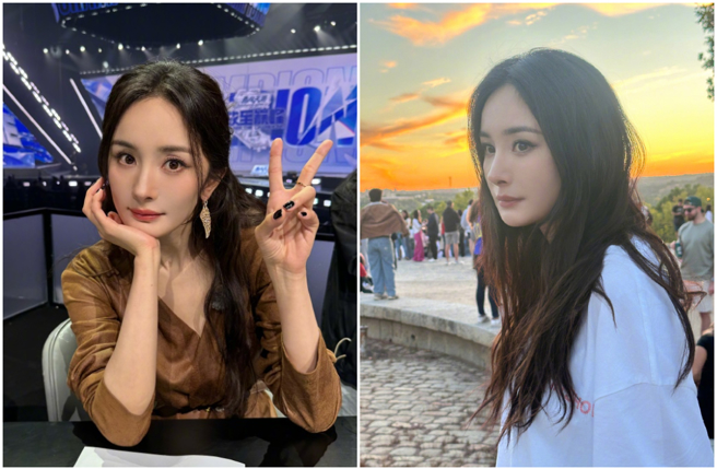 杨幂一直以来保持正能量态度，让大批粉丝相当佩服。（图／翻摄自杨幂 微博）