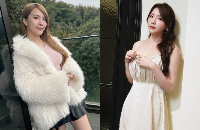 小优（左）爆私下八卦造谣绯闻，宋羽荮公开对质。（图／IG@irisxbloomy、bastet1102_1102）