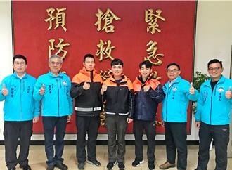 金門消防救護員喜當「接生婆」 到場「胎兒剛出生」母子均安