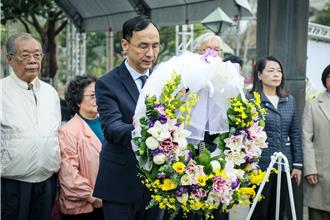 紀念二二八  朱立倫：執政者應謙卑反省面對民眾問題