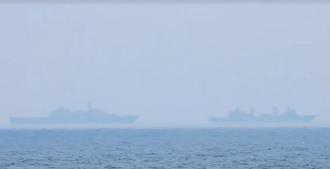 影》共艦突在高屏外海軍演  栗正傑1理由喊：比聯合利劍嚴重