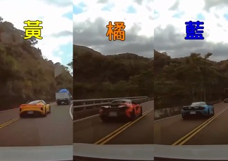 全車阿姨遭「黃、橘、藍、白」逆向超車　淡定情緒：黑蓮花啦！