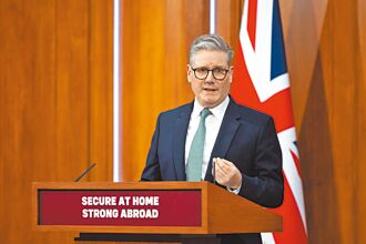 英國2027軍費 將占GDP2.5％