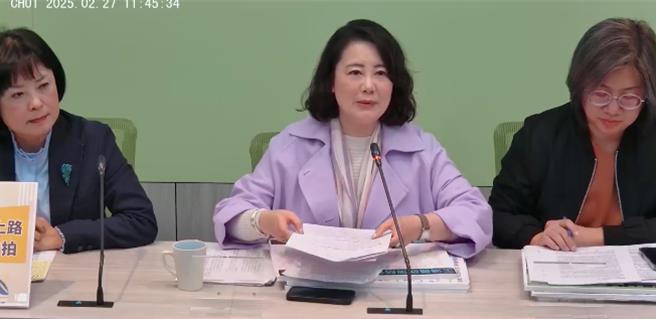 民进党团干事长吴思瑶。（摘自民进党团YT）