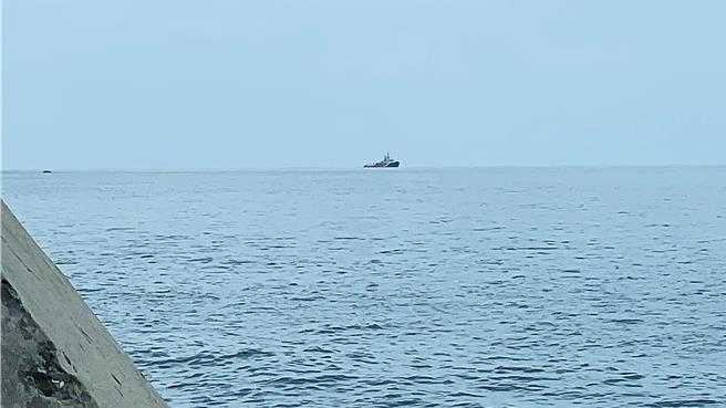 新蘭漁港漁民曾目擊「寶拉麗絲3號」駛入漁港，原因不明。（蕭嘉蕙攝）