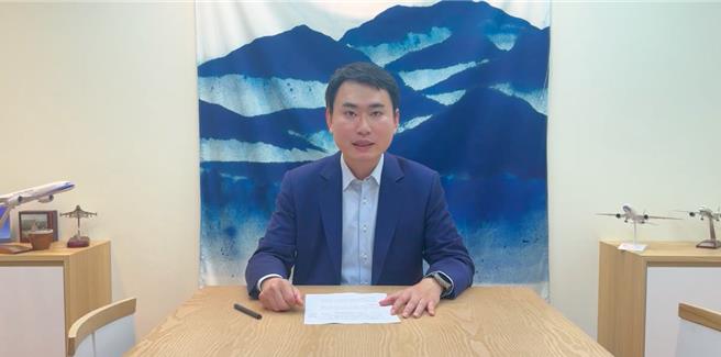 民进党立法委员陈冠廷。（陈冠廷提供／杨亚璇台北传真）