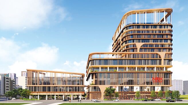 台南平实转运站BOT案完工预想参考图。图／业者提供