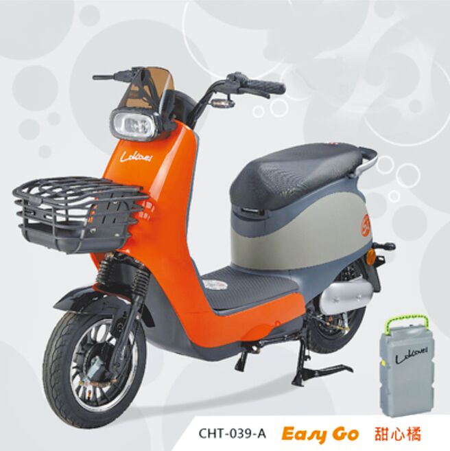 可愛馬全新「CHT-039 EasyGo」A/B款持續熱銷中，為感謝國人支持，持續推出購車即贈送領牌費與強制險及A款美觀實用前置物籃，臺南車展期間歡迎至二輪車區A227參觀選購。圖／可愛馬公司提供