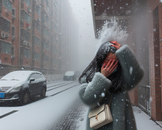 公寓積雪殺人 女子路過被砸死 倒楣影片曝