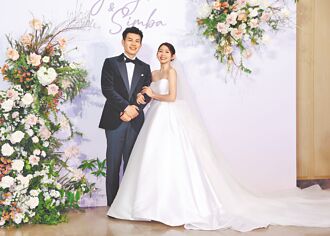 陳志強完婚 曾智希放話當媽