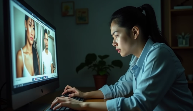 新竹一段透过网路游戏展开的不伦恋，最终付出惨痛代价。（示意图、与本案无关／AI生成）