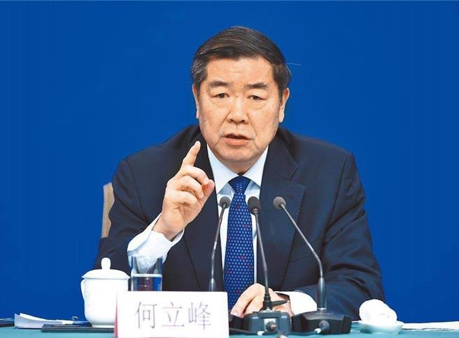 中共中央政治局委员、大陆国务院副总理何立峰。（中新社资料照片）