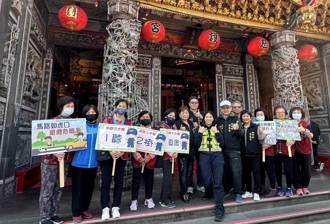 結合「土地公頭牙龍抬頭」活動 桃園警分局宣導交通安全