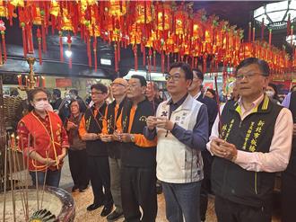 農曆二月初二土地公生日 劉和然連趕2廟參拜祝壽