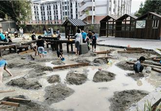 台中后里搖籃遊戲場啟用未滿月 水設施因不當操作遭毀損