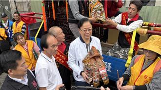 桃园市定民俗石门水库妈祖 水上遶境热闹祈福