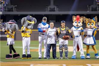 日本火腿鬥士首度訪台 中國信託力邀基層教練及球員觀戰