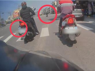 摔到分手？猛催油門不知掉女友 阿伯狂追500公尺喊：你朋友掉了