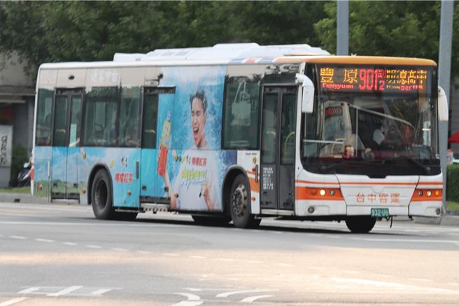 台中市1300輛公車已全面裝設完成ADAS裝設。（台中市府提供／陳淑娥台中傳真）