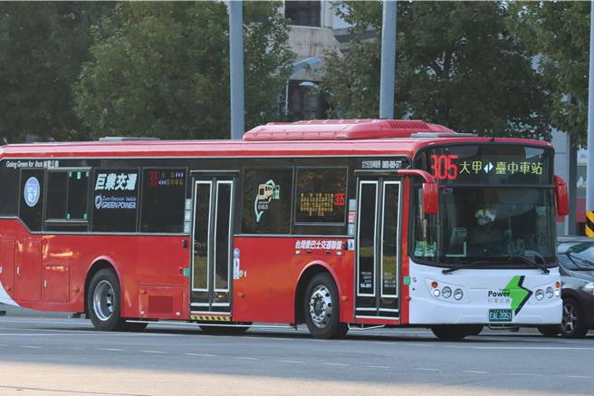 台中市1300輛公車已全面裝設完成ADAS裝設。（台中市府提供／陳淑娥台中傳真）