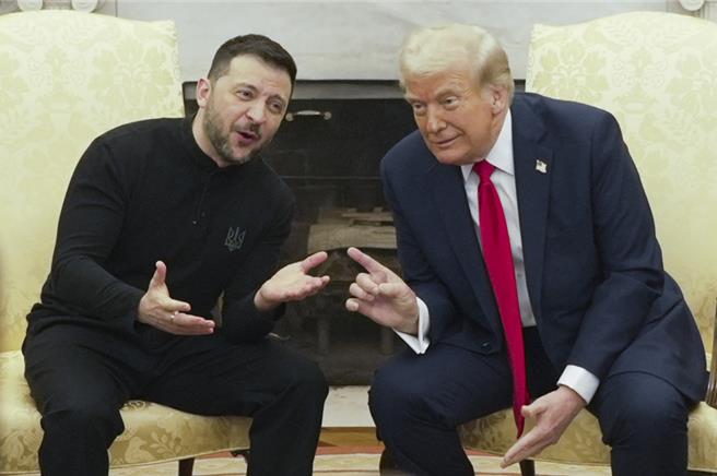 烏克蘭總統澤倫斯基雖與美國總統川普在白宮爆發口角，但他重申已準備好與烏方已準備好簽署礦產協議。（圖／美聯社）
