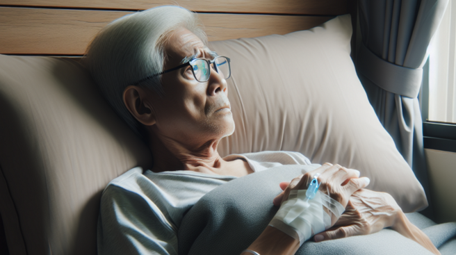 全靠母亲打零工养大，已经10多年没消息，2孩怒诉不养洗肾父获准。（示意图、与本案无关／AI生成）